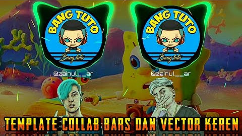 Cara Membuat Template Collab Bars Dan Vector Keren || Template Avee Player