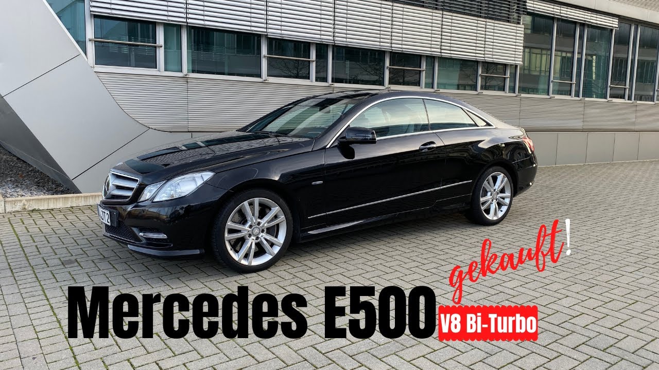 Mercedes E500 Coupé gekauft! - YouTube