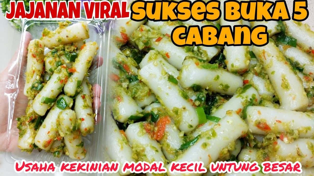 VIRAL ‼️ORDERAN MAKIN MELESAT HINGGA BUKA 5 CABANG KARNA JAJANAN VIRAL INI | IDE USAHA KEKINIAN