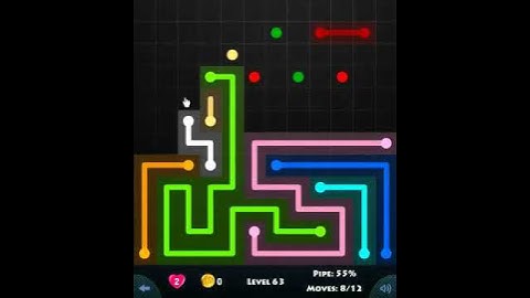 flow game facebook - 12 x 12 mania level 63 Connect the dots