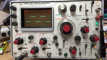 New Scope 453 Tektronix + HP 1741A