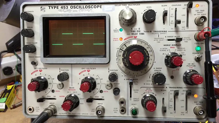 New Scope 453 Tektronix + HP 1741A