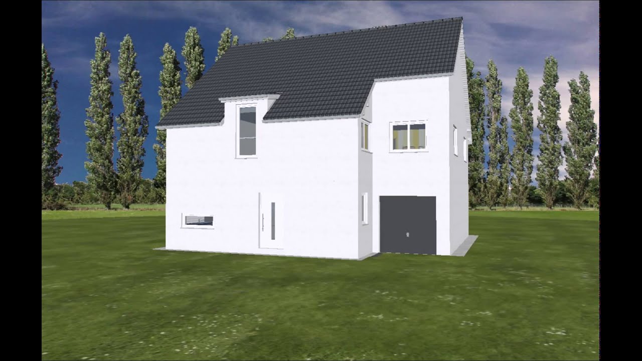 Emi support fertighaus einfamilienhaus 240cm kniestock garage erker anbau mit dachgaube