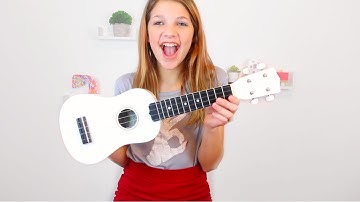 Beginner Ukulele Tutorial - How to Play (& sing) 3 easy songs