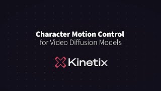 Full Introducing Character Motion Control for Video Diffusion Models News