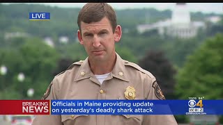 Maine Authorities Give Update On Deadly Shark Attack In Maine