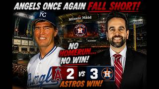 BATS GO COLD AGAIN! Angels Waste Ureña’s Effort in 3-2 Loss to Astros