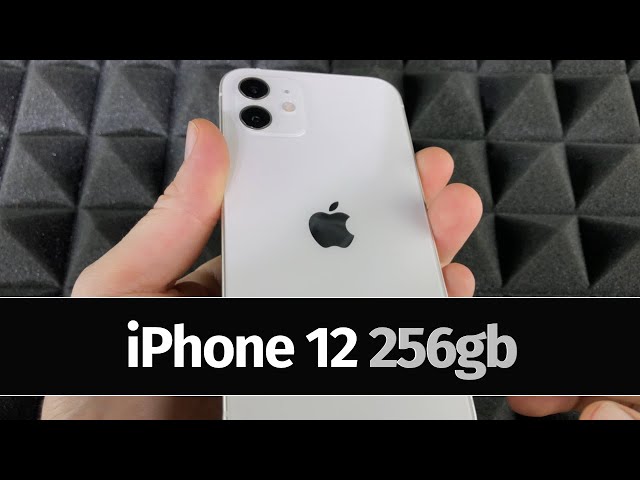 iPhone 12 256gb White Unboxing 