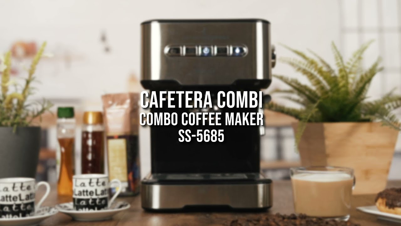 SOGO CAF-SS-5685 CAFETERA COMBI | COMBOCOFFEE MAKER 850W