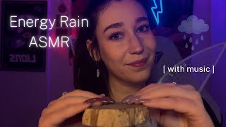 ASMR Energy Rain 🌧️ Deep Cleansing, Healing, Aura Reset (with music)