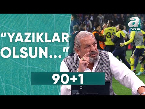 Erman Toroğlu'dan Sahada Yaşanan Olaylara Sert Tepki! / A Spor (Trabzonspor 2-3 Fenerbahçe)