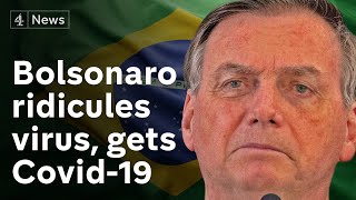 Brazil’s Bolsonaro tests positive for coronavirus after months of downplaying risks