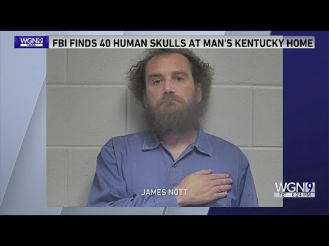 40 human skulls seized from Kentucky apartment