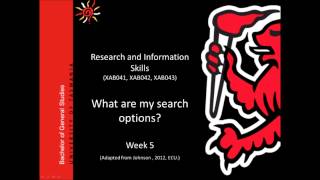 Week 5 Recorded Lecture