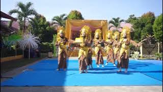 Tari Persembahan pada acara Haflah Akhirusannah MTs Negeri 2 Siak