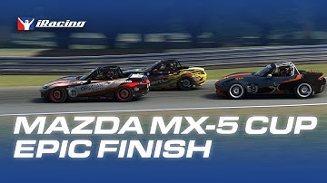iRacing Highlights - Mazda MX-5 League Race Finish