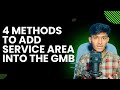 How to add service area into gmb | google my business profile optimization for better rankings