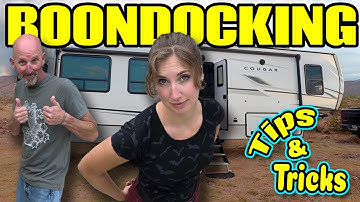 Boondocking Like Pros: De geheimen die we eerder hadden willen weten