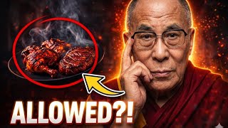 Buddhists Can Eat Meat? Dalai Lama Finally Explain. #monk #buddhism #love #youtubevideo #fyp 