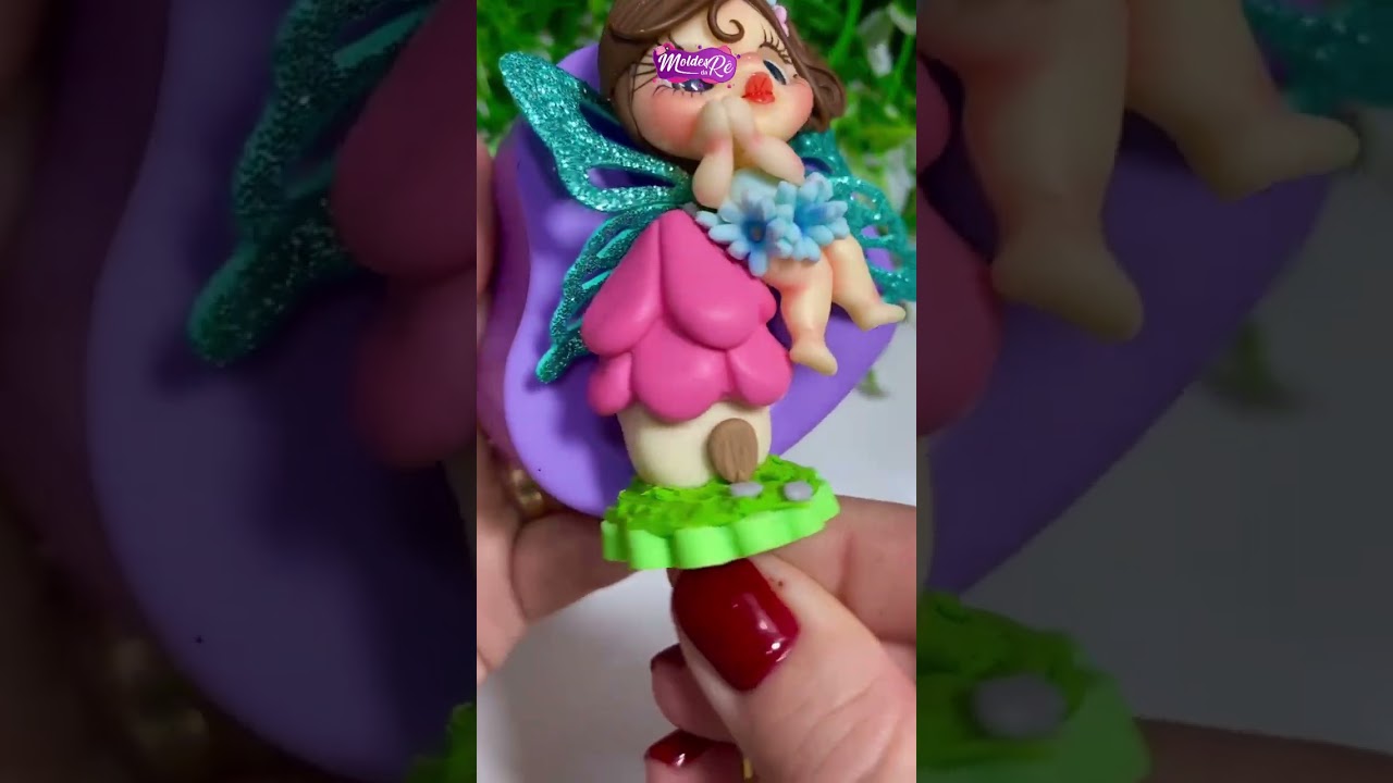 Lançamento Fadas e Gnomos - Moldes da Rê