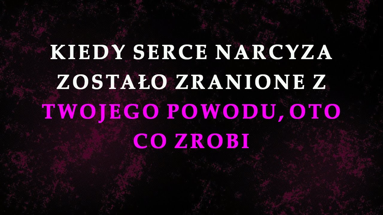 To bolesna reakcja narcyza, którego ego zostało zranione