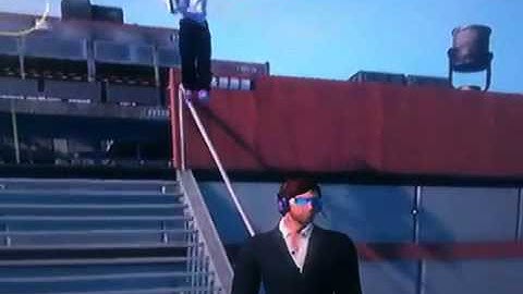Saints Row the Third Glitch Inside HQ Building