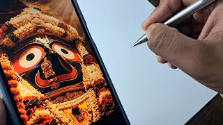 Lord Jagannath ji Drawing ✨️| Rath yatra special Drawing | Outline | Part-1 | Tutorial | Jagganath |