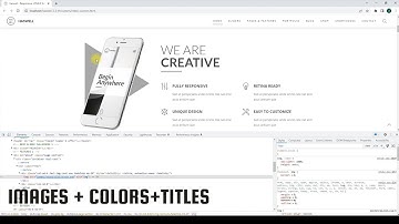 How to customize Colors, Images, Titles and so on. Haswell - Multipurpose One & Multi Page Template