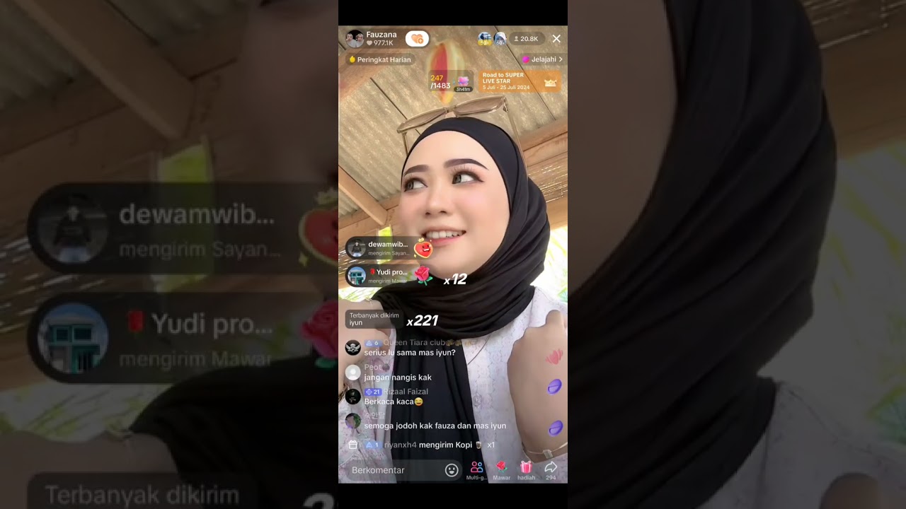 cerita fauzana kenapa suka mas iyun berkaca2 ⁉️