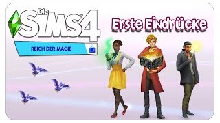 Die Sims 4: Reich der Magie - Erste Eindrücke [CAS, Möbel, Magie & more]
