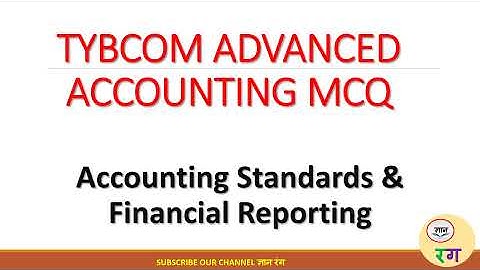 IMP MCQ OF TYBCOM ADVANCED ACCOUNTING