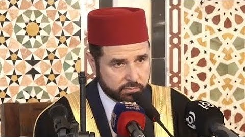 تلاوة الجمعة والاذان للشيخ معروف الشريف حفظه الله