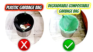 Do black bin bags decompose?