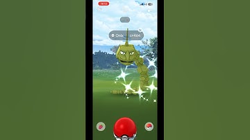 Shiny Onix Caught in Pokemon Go #pokemongo #pokemon #shiny #shinypokemon #onix