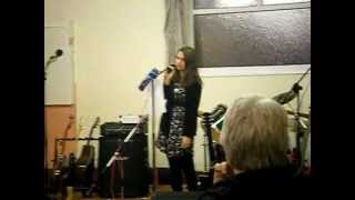 Me performing 'Torn' at The Outtakes Xmas Gig, Rhyl Operatics Centre (8/12/2012)