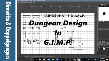 Fantasy Map Making: G.I.M.P. Dungeon Design