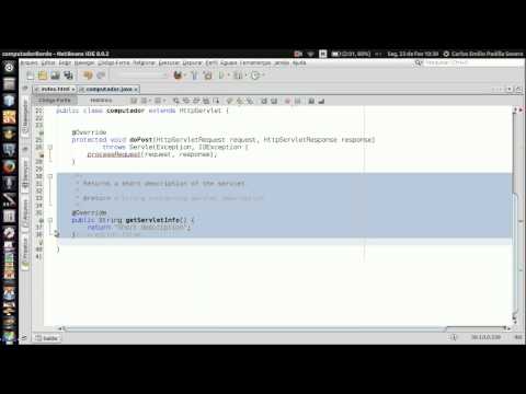 Programação Java Web com JSP e Servlets (Aplicação exemplo de redirecionamento)