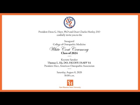 Video SHSU College of Osteopathic Medicine - White Coat... - youtube