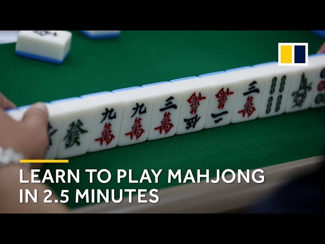 Learn how to play mahjong in 2.5 minutes class=