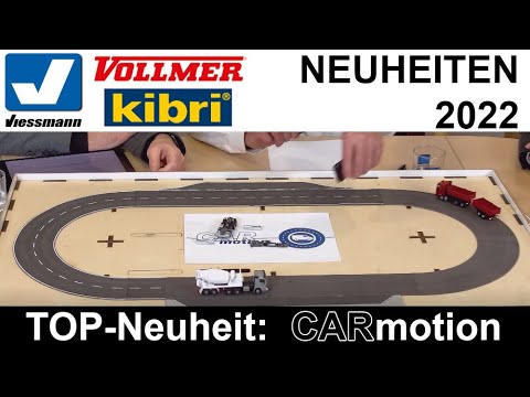 2022 Viessmann TOP-Neuheit: CARmotion + Vollmer & Kibri Neuheiten