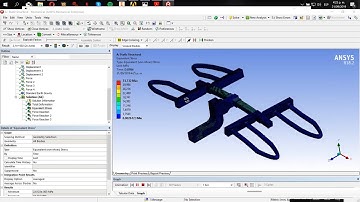 ☑️ Elementos finitos - Ansys Workbench - Análisis lineal