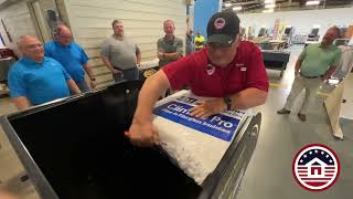 Alabama Power Using the CM1500 Insulation Blower & CoolVac5 Electric Insulation Removal Vacuum