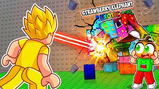 Gözümden Lazer Çıkarıp Duvarları Parçalayarak EN DEĞERLİ Brainrotları Çaldım! 💥 | Roblox