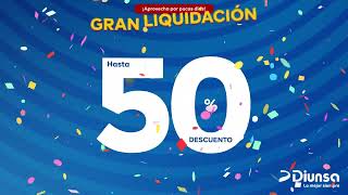 Hasta 50% de descuento en TODA la tienda ¡Gran liquidación de medio año!