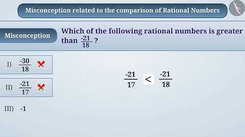 Comparison of Rational Numbers | Part 4/4 | English | Class 7