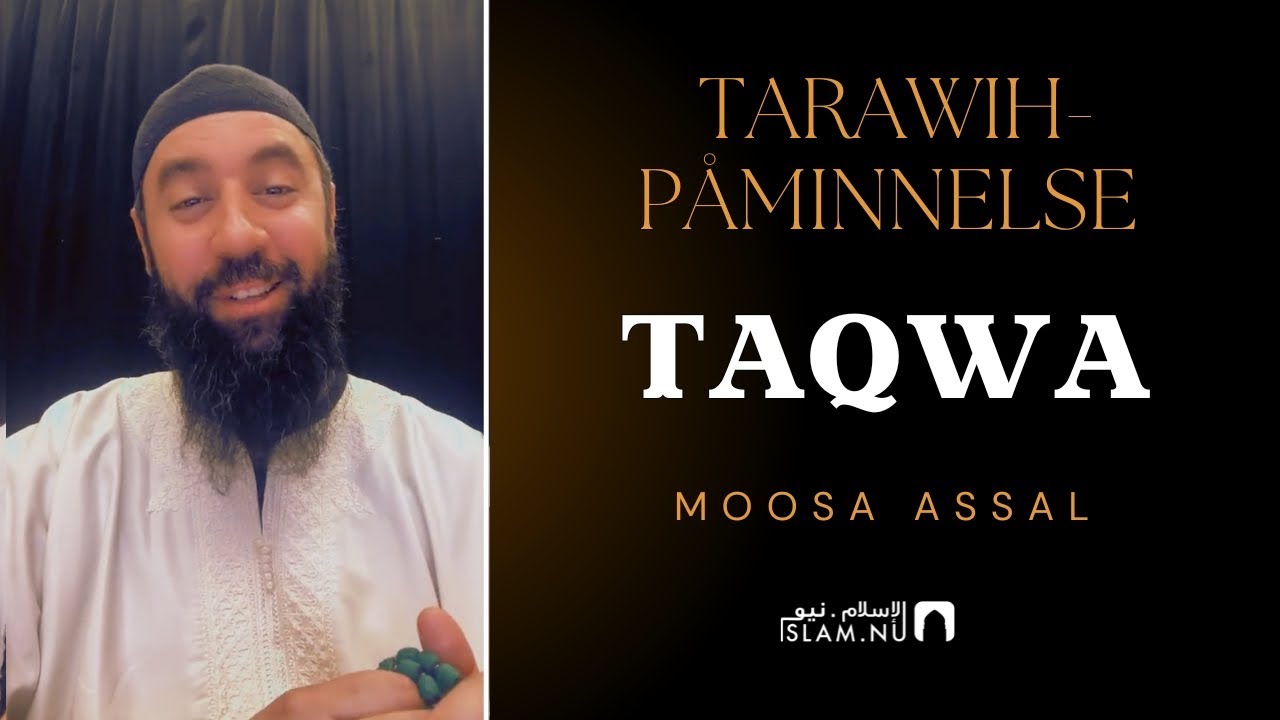 Tarawih-påminnelse #16: Gudsfruktan