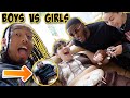 BOYS VS GIRLS PERIOD PAIN SIMULATOR!
