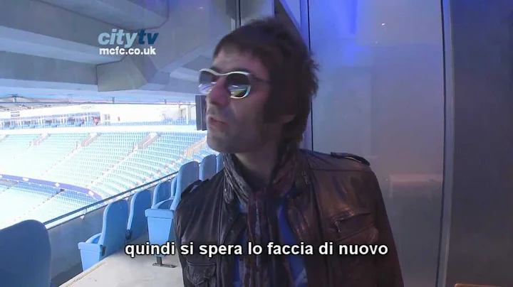 Liam Gallagher intervistato prima di Man City vs. QPR 3-2