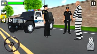 City Policeman Officer Simulator #12 - Civilian Car Driving - Android Gameplay screenshot 1