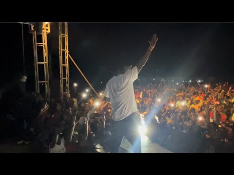 Eddy Kenzo - (Nsimbudde) performance in Fort Portal.